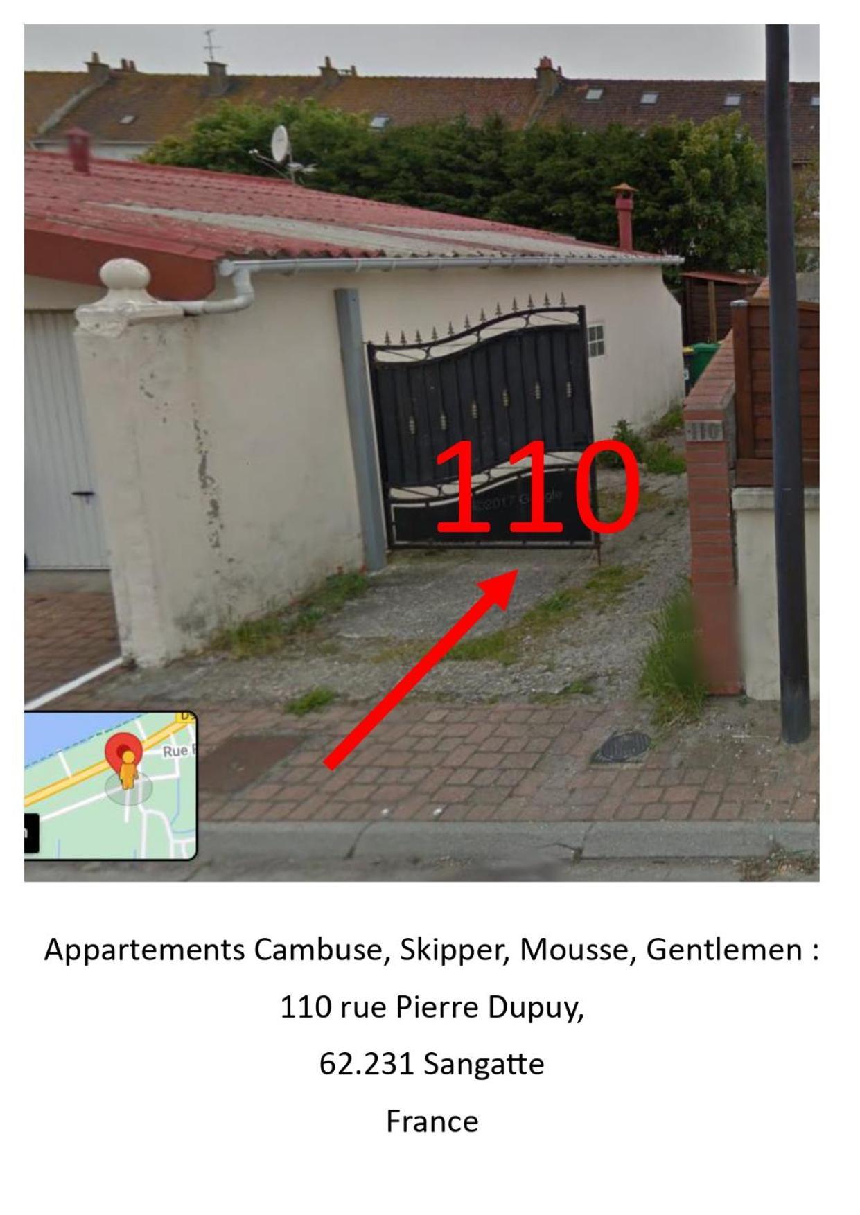 Gentlemen Appartement Au Premier Etage A 50 Metres De La Mer Sangatte Eksteriør bilde